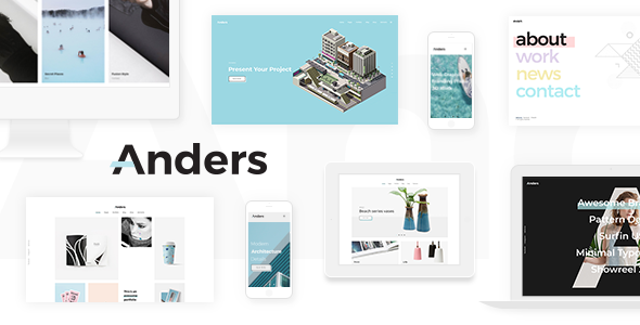 Anders - Design Portfolio WordPress Theme Logo